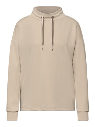 Street One Shirt in Unifarbe in Beige