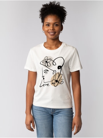 wat? Apparel T-Shirt Self love in Off White