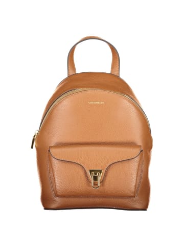 COCCINELLE Braun Leder Damen Rucksack