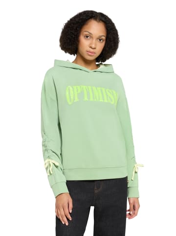 CARTOON Hoodie mit Kapuze in Patch Mint/Yellow
