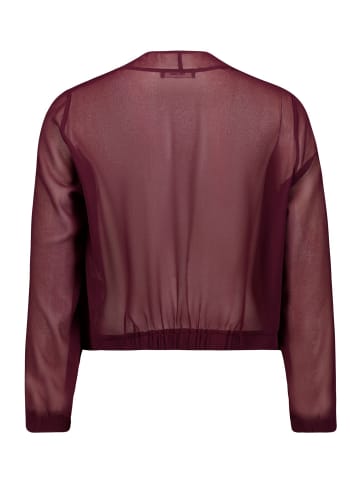 Vera Mont Blusenjacke ohne Verschluss in Strong Aubergine