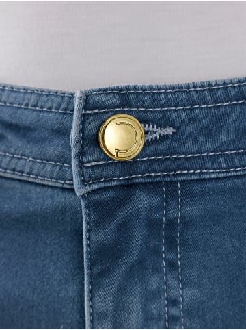 creation L Baumwoll-Modal-Jeans in blue-bleached