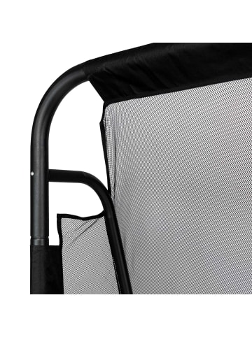 Prosport Fußballtor Premium in Schwarz 183x122x60