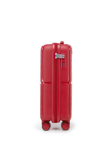 Wittchen CABIN SUITCASE WITH COMBINATION LOCK in Red