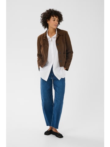 PART TWO Lederjacke NemaPW Baggy fit in Carafe