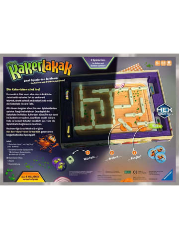 Ravensburger Ravensburger Aktionsspiel Kakerlakak - Glow in the Dark in bunt