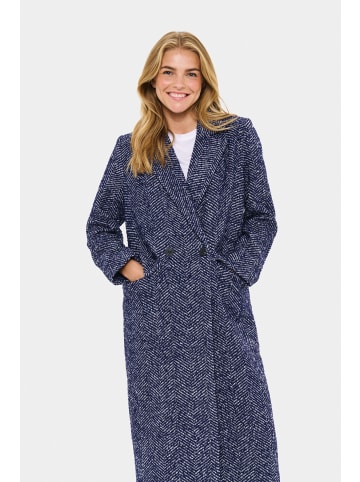 SAINT TROPEZ Jacke LenetteSZ Lockere Passform in Midnight Sail