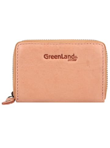 Greenland Nature Kreditkartenetui RFID Leder 10,5 cm in flamingo