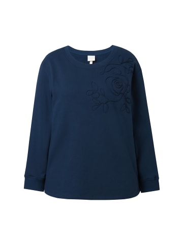 Ulla Popken Sweatshirt in marine