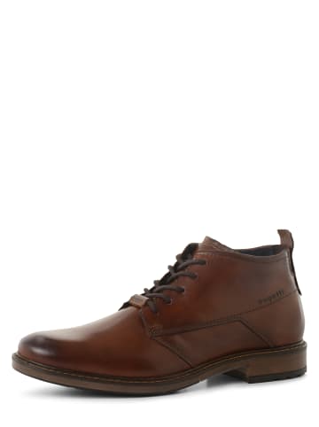 Bugatti Boots aus Leder in cognac - 0001