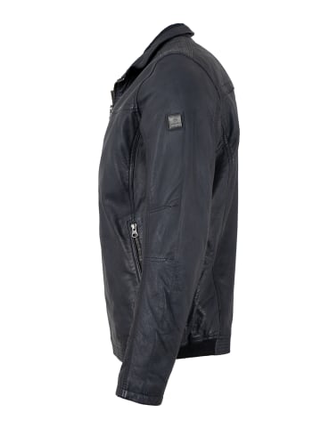 redpoint Lederjacke Lammnappa in Blau