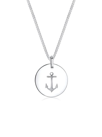 Elli Halskette 925 Sterling Silber Anker in Silber