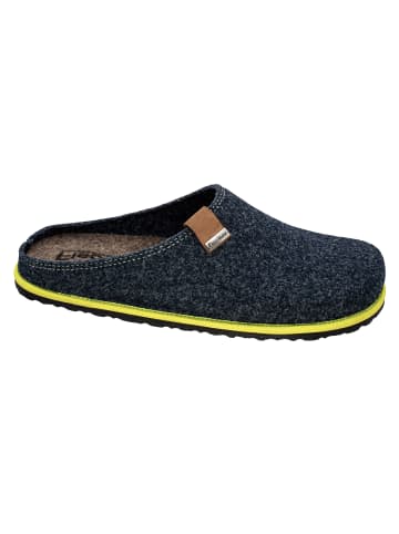 Fischer Markenschuh Herren-Pantoffel Helge in Dunkelblau