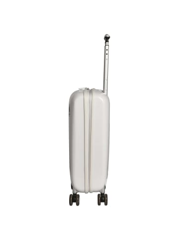 Mandarina Duck Sky Duck - 4-Rollen-Kabinentrolley 55 cm S erw. (blanc) in blanc