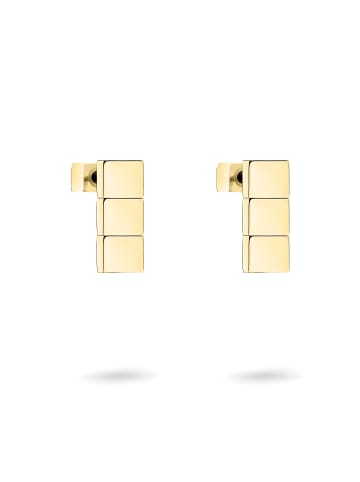 LIEBESKIND BERLIN Ohrstecker - Plates in gold