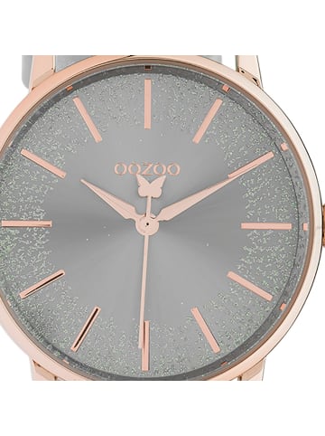 Oozoo Armbanduhr Oozoo Timepieces grau mittel (ca. 35mm)