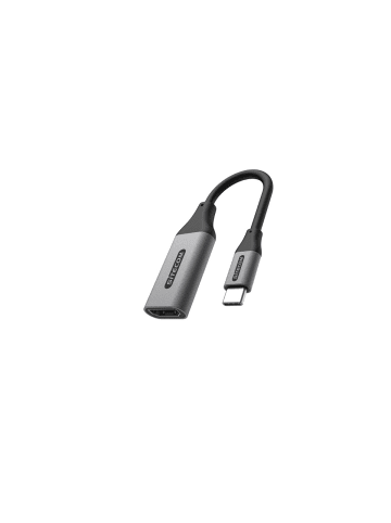COFI 1453 Sitecom USB-C-zu-HDMI-2.0-Adapter, 15 cm, 4K 60 Hz in Schwarz