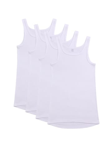 Ammann Unterhemd / Tanktop Organic Cotton Feinripp in Weiß