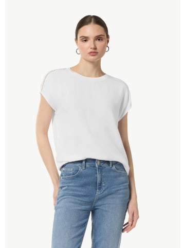 T-Shirt  in  0100_weiß