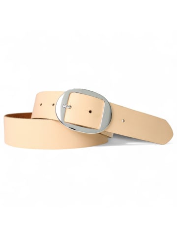 FRONHOFER Ledergürtel in Peach