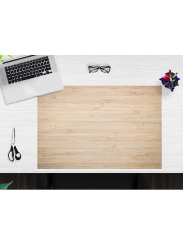 Cover-your-desk.de  Schreibtischunterlage" Holzoptik" in Hellbraun (L)60 x (B)40