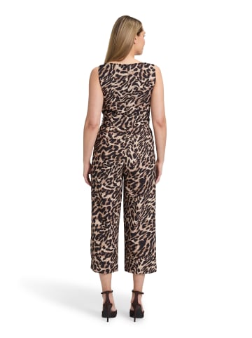 Betty Barclay Jumpsuit mit Eingrifftaschen in Schwarz/Beige