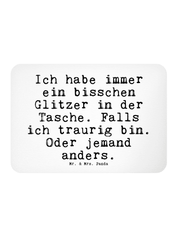 Mr. & Mrs. Panda Magnet Ich habe immer ein... mit Spruch in Weiß