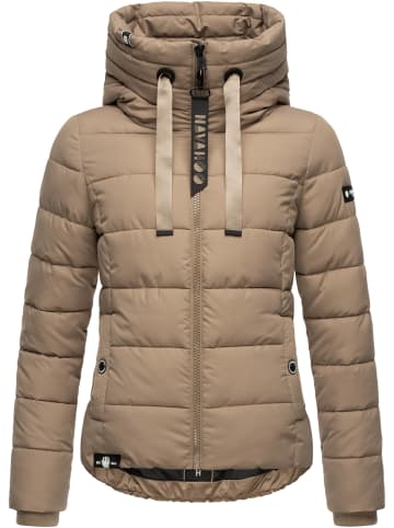 Navahoo Steppjacke Amayaa in Taupe