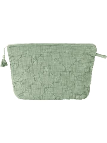 IB Laursen Kulturbeutel wattiert in pistazie