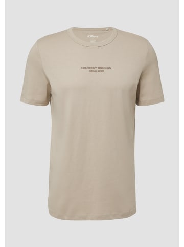 s.Oliver T-Shirt in 81D2_beige