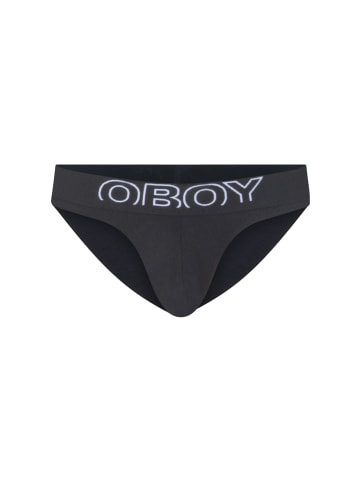 Oboy Brazil-Slip U131 in schwarz