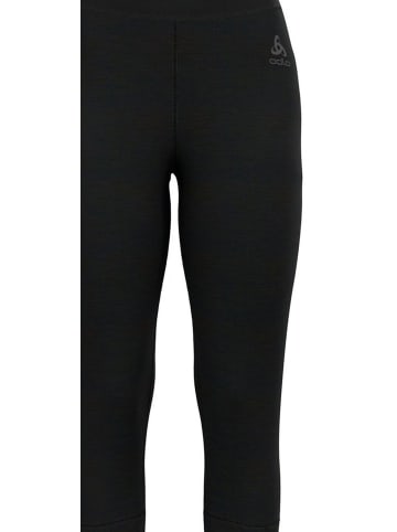 Odlo Leggings "Bl Bottom 3/4 Merino 200" in Schwarz