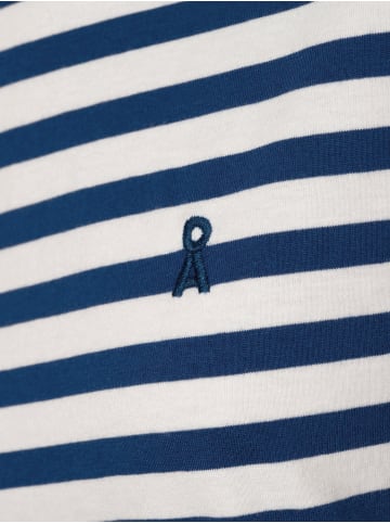 armedangels T-Shirt Idaara in blau weiß