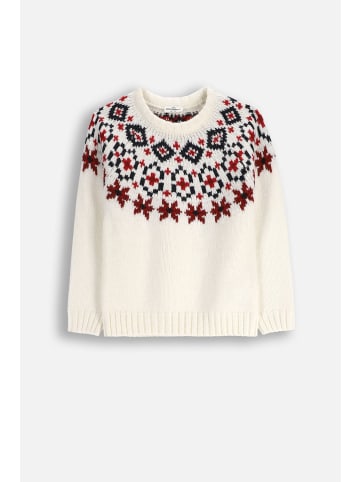 Coccodrillo Strickpullover in ecru