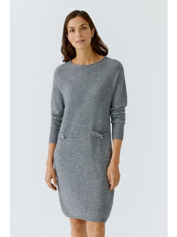Oui Strickkleid in grey