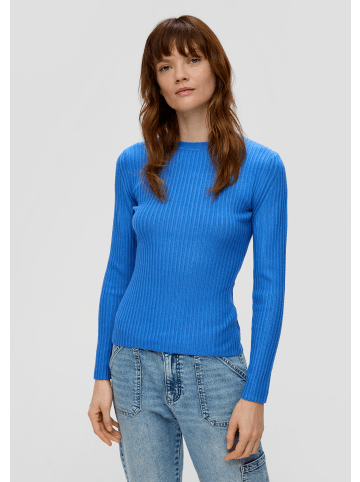 s.Oliver Strickpullover langarm in Blau