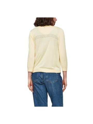S.OLIVER RED LABEL Pullover in Gelb