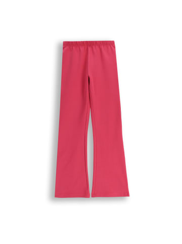 MOKIDA Flare-Leggings mit langem Bein in rosa