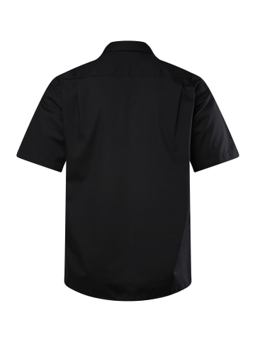 Men Plus Hemd in schwarz