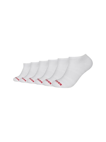 S. Oliver Sneakersocken urban Sport 6er Pack urban in Weiß