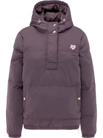 myMo Schlupfjacke in Aubergine