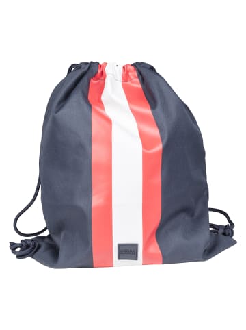 Urban Classics Gym Bag in navy/fire red/white