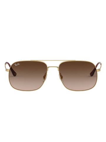Ray Ban Sonnenbrille in Gold