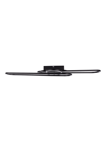 näve LED Deckenleuchte "CARLON" in schwarz - (L)103 cm x (B)42 cm x (H)10 cm - EEK D