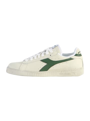 Diadora Game Low Waxed Sneaker aus Leder Weiß