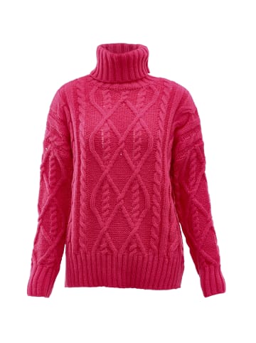 Sookie Rollkragenpullover in FUCHSIA