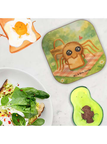 Mr. & Mrs. Panda Untersetzer Spinne Agathe Sandwich Design ohne ... in Weiß