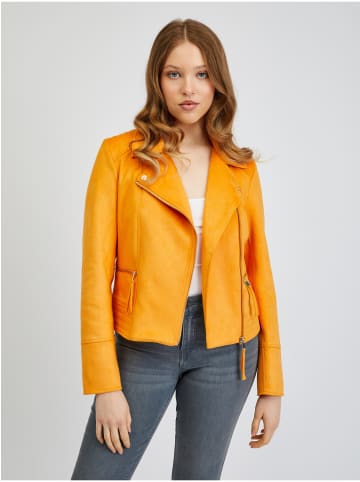 orsay Kunstlederjacke in Orange