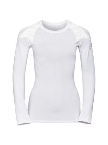 Odlo Unterhemd BL TOP Crew neck l/s ACTIVE in Weiß