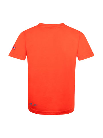 Trollkids T-Shirt Trondheim (GOTS) in fire red